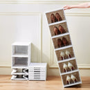 Clear Box™ - Caixa De Sapato Dobrável Portátil + (BRINDE EXCLUSIVO)