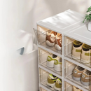 Clear Box™ - Caixa De Sapato Dobrável Portátil + (BRINDE EXCLUSIVO)