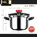 Safe Press™ - Panela de Pressão Anti-Explosão + (BRINDE EXCLUSIVO)