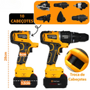 Task Master ™ - Kit de Parafusadeira 10 em 1 + (BRINDE EXCLUSIVO)