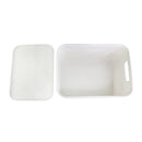 Kit com 4 Caixas Organizadoras Rattan 20L com Tampa